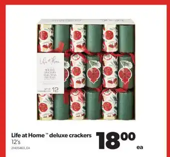 Real Canadian Superstore Life at home™ deluxe crackers, 12's offer
