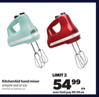 Real Canadian Superstore Kitchenaid hand mixer offer