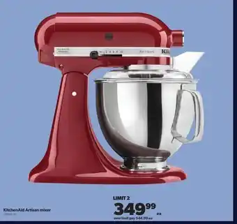 Real Canadian Superstore Kitchenaid artisan mixer offer