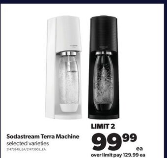 Real Canadian Superstore Sodastream terra machine offer
