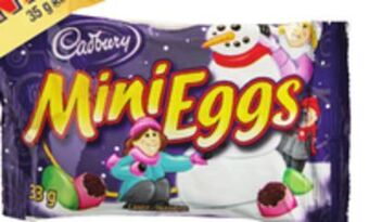 Giant Tiger Cadbury mini eggs offer