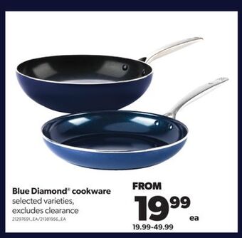 Real Canadian Superstore Blue diamond® cookware offer