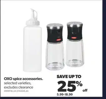 Real Canadian Superstore Oxo spice accessories offer