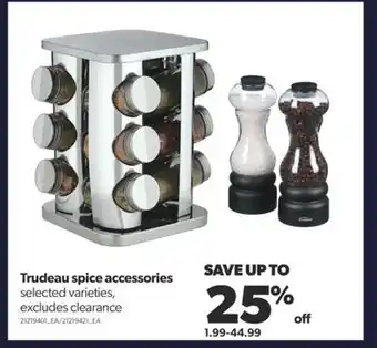 Real Canadian Superstore Trudeau spice accessories offer