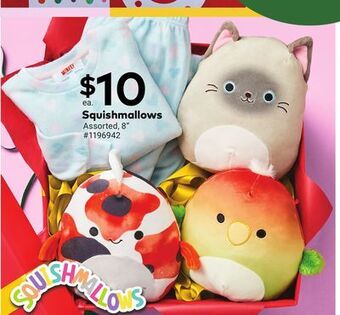 Giant Tiger Squishmallows offer