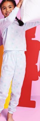 Giant Tiger Girls 2 piece micro fleece pj set offer