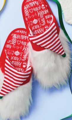 Giant Tiger Women's memory foam slippers offer