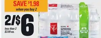 Zehrs Markets Pc® natural natural, 24x500 ml offer