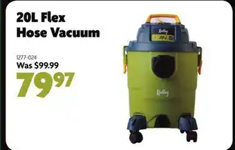 Home Hardware 20l flex hose vacuum offer