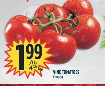 Marché Adonis Vine tomatoes offer