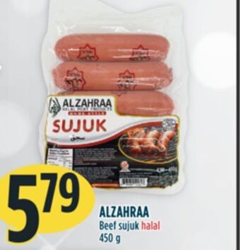 Marché Adonis Alzahraa beef sujuk halal offer
