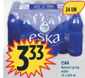 Marché Adonis Eska natural spring water offer