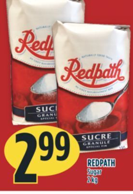 Marché Adonis Redpath sugar offer
