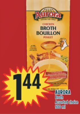Marché Adonis Aurora broth offer