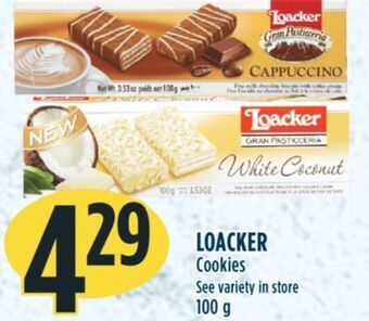 Marché Adonis Loacker cookies offer