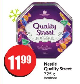FreshCo Nestlé quality street 725 g offer