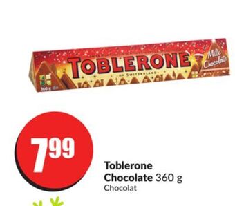 FreshCo Toblerone chocolate 360 g offer