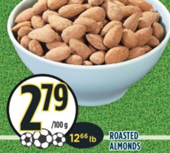 Marché Adonis Roasted almonds offer