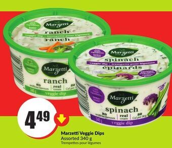 FreshCo Marzetti veggie dips assorted 340 g offer
