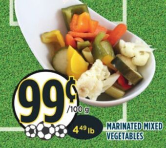 Marché Adonis Marinated mixed vegetables offer