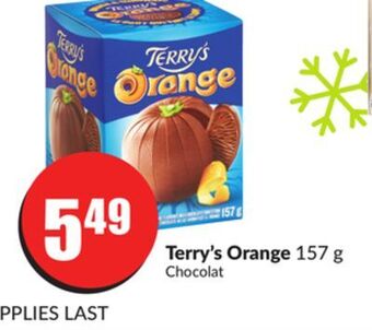 FreshCo Terry's orange 157 g offer