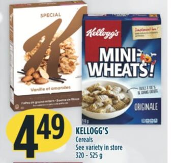 Marché Adonis Kellogg's cereals offer