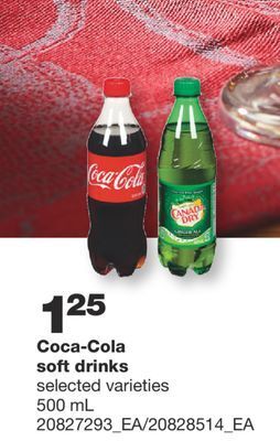 Wholesale Club Coca-cola soft drinks, 500 ml offer