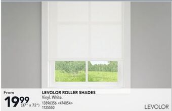 Levolor roller shades (37" x 72")