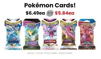 GameStop Pokémon cards! offer