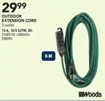 RONA Woods outdoor extension cord 26' offer