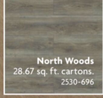 Home Hardware Canadiana spc vinyl plank flooring - north woods offer