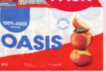 Giant Tiger Oasis juice offer