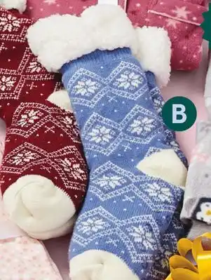 Giant Tiger Kodiak slipper socks offer