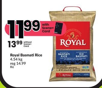 Chalo FreshCo Royal basmati rice offer