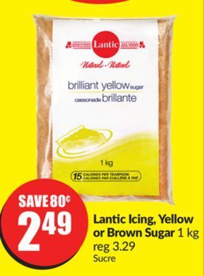 Chalo FreshCo Lantic icing, yellow or brown sugar 1 kg offer