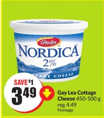 Chalo FreshCo Gay lea cottage cheese 450-500 g offer