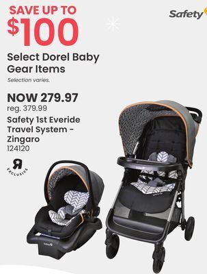Babies 'R' Us Safety 1st everide travel system - zingaro offer