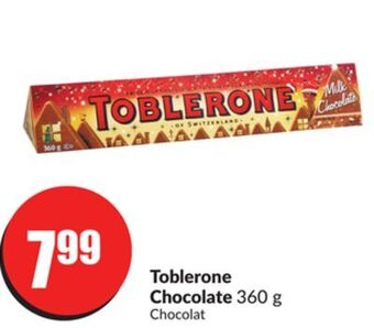 Chalo FreshCo Toblerone chocolate 360 g offer