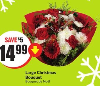 Chalo FreshCo Large christmas bouquet offer