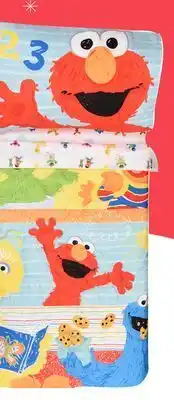 Sesame street 3 piece toddler bedding set