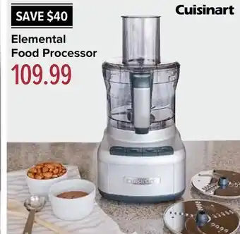 Linen Chest Cuisinart elemental food processor offer