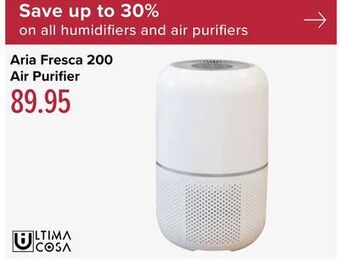 Linen Chest Aria fresca 200 air purifier offer