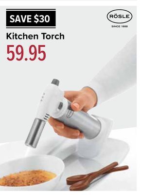 Linen Chest Kitchen torch offer