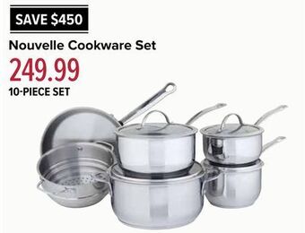 Linen Chest Nouvelle cookware set offer