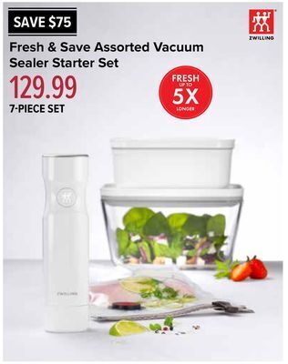 Fresh & save assorted vacuum sealer starter set