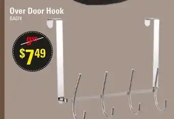 Over door hook
