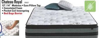 Oxford Mills Chateau royal 13" / 14" mattress offer