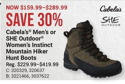 She hot sale outdoor boots