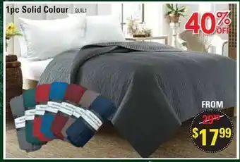 Oxford Mills 1pc solid colour offer