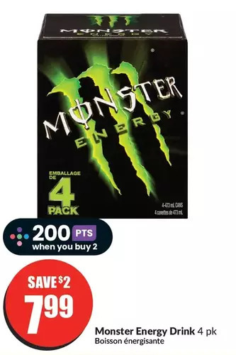FreshCo Monster energy drink offer